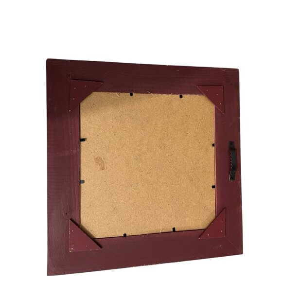 Vintage Handmade‎ Embroidered Sister Quote Distressed Framed With Floral Design - Picture 9 of 9